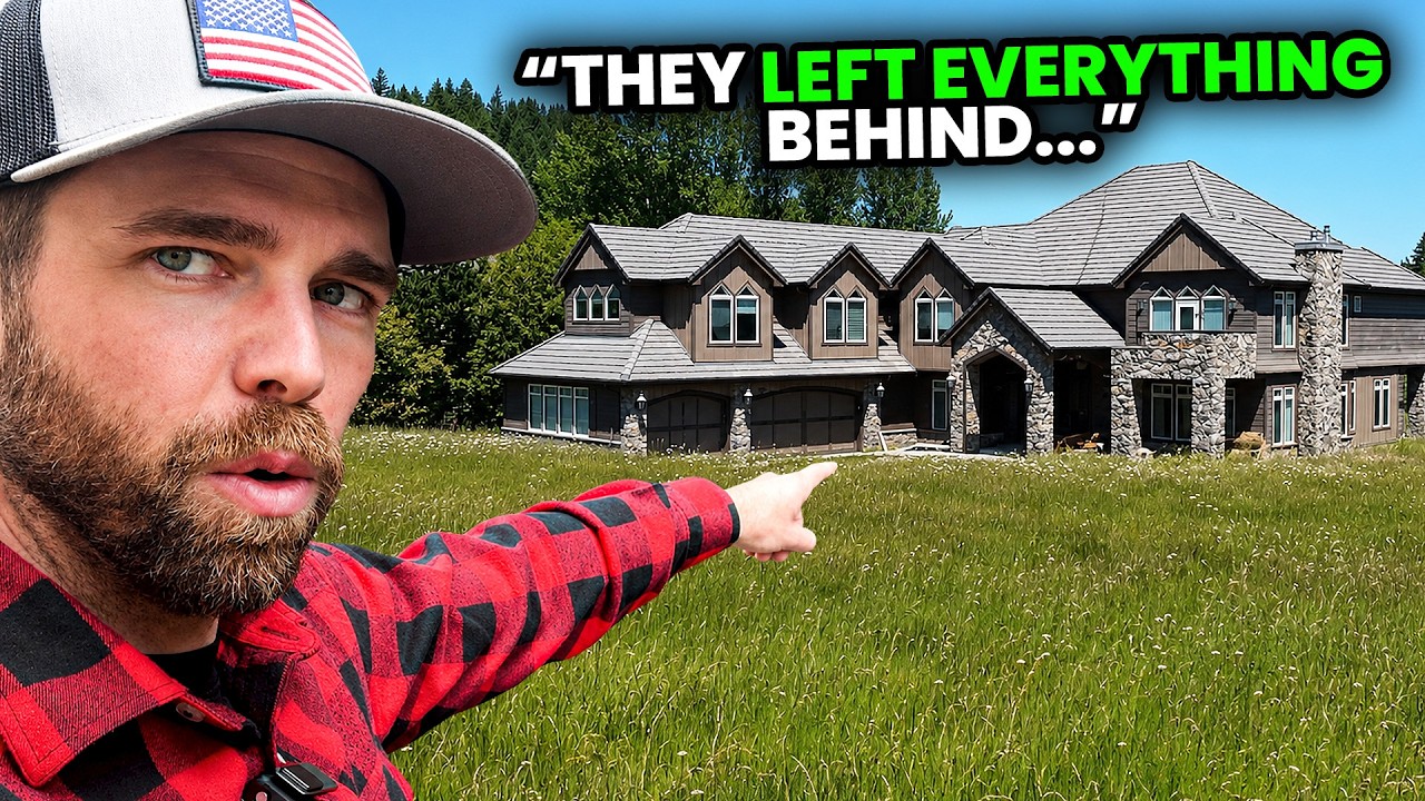 I Bought A Mansion...Everything Was Still Inside