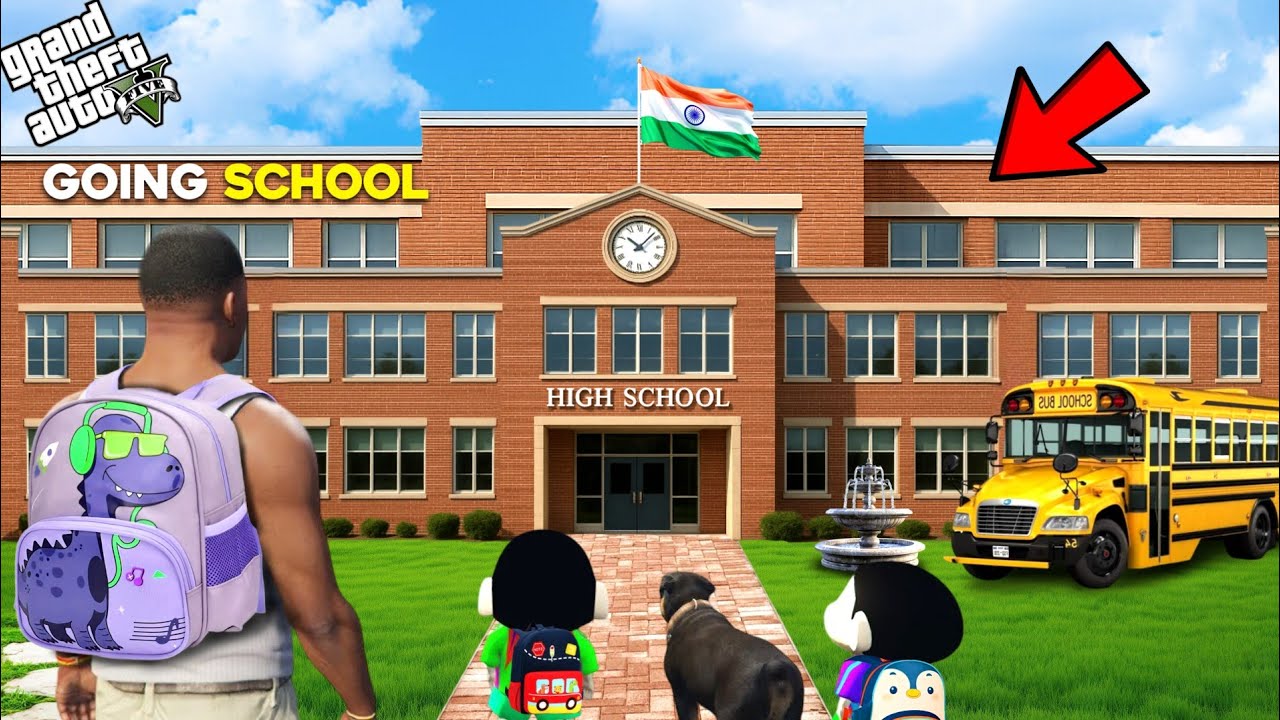 Franklin And Shinchan Going Back To School In 2nd Class  || SHINCHAN & CHOP