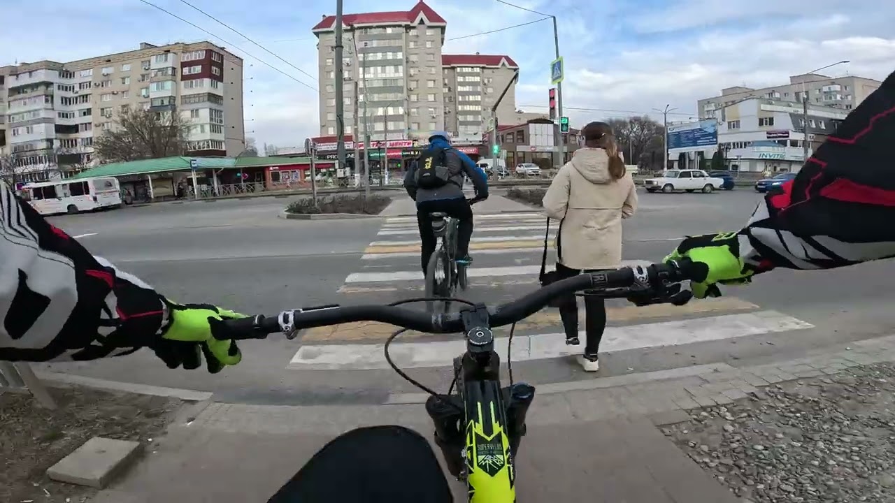 катаю MTB по городу невинномысск
