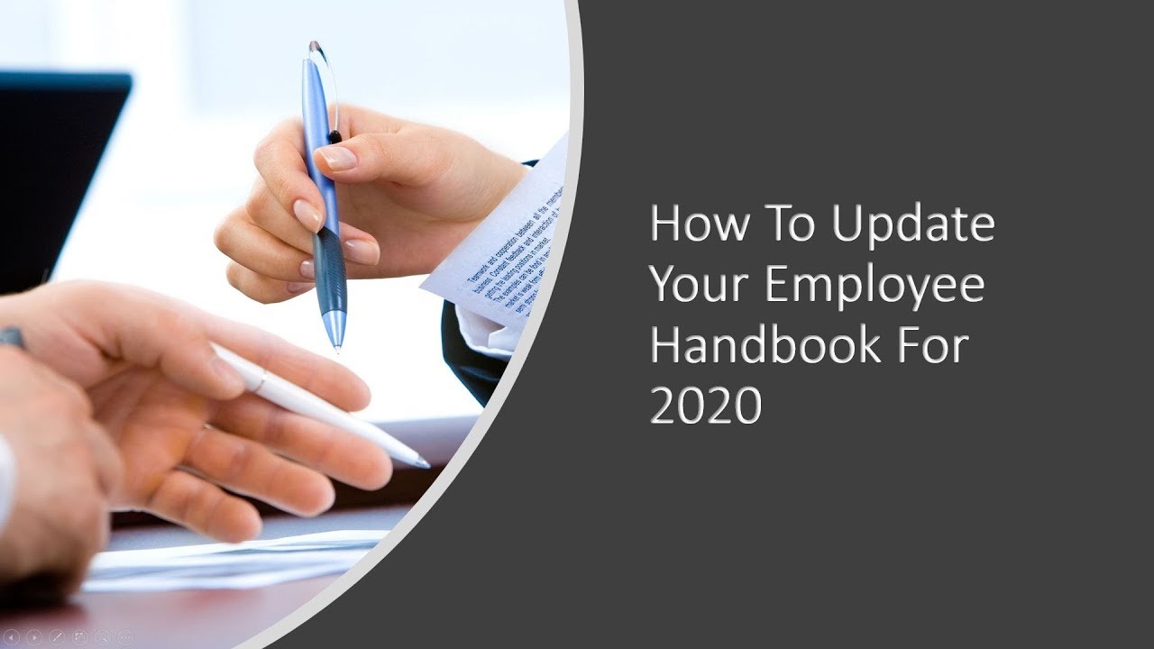HR Rescue: How To Update Your Employee Handbook For 2020