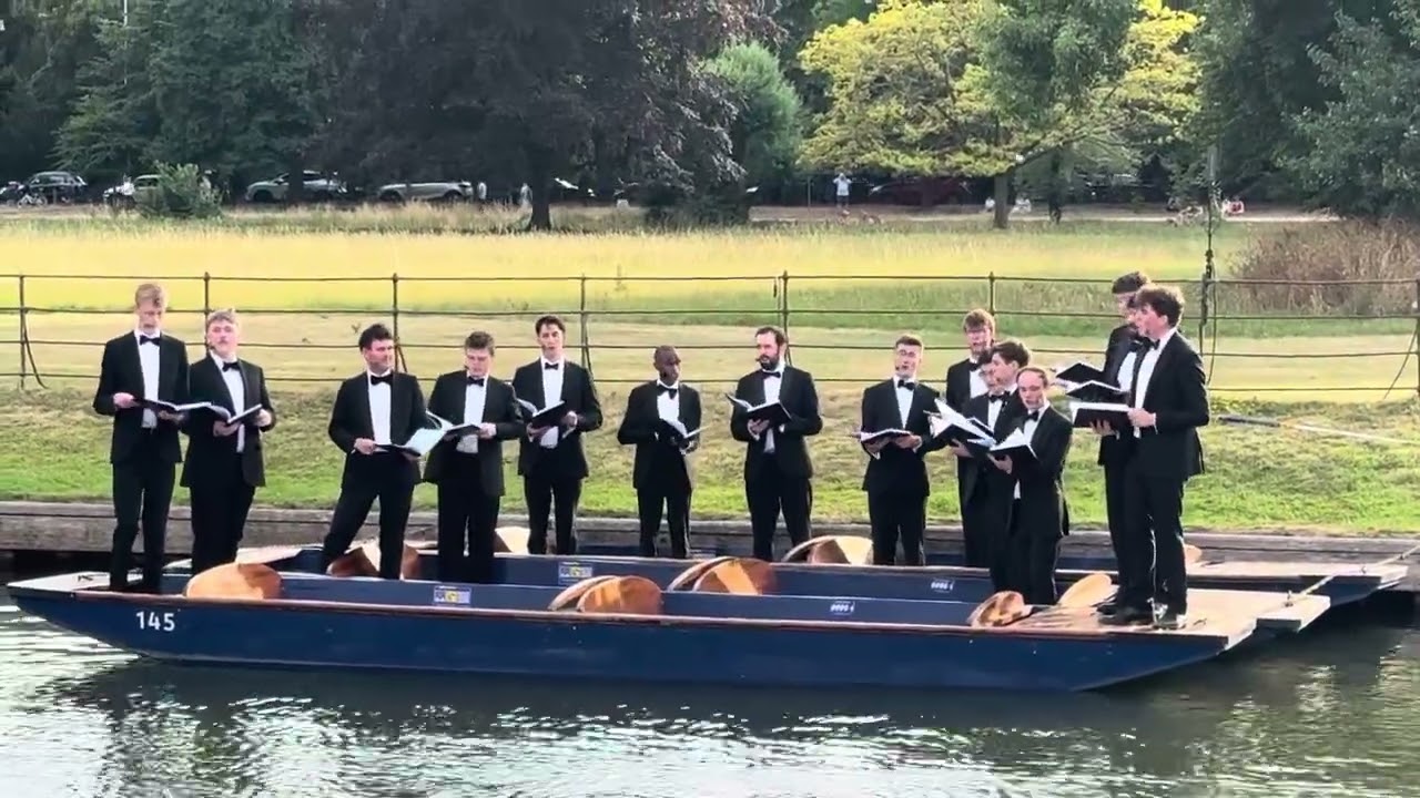 Singing on the River, King’s college, Cambridge #2025 #cambridge #kingscollege Part 5