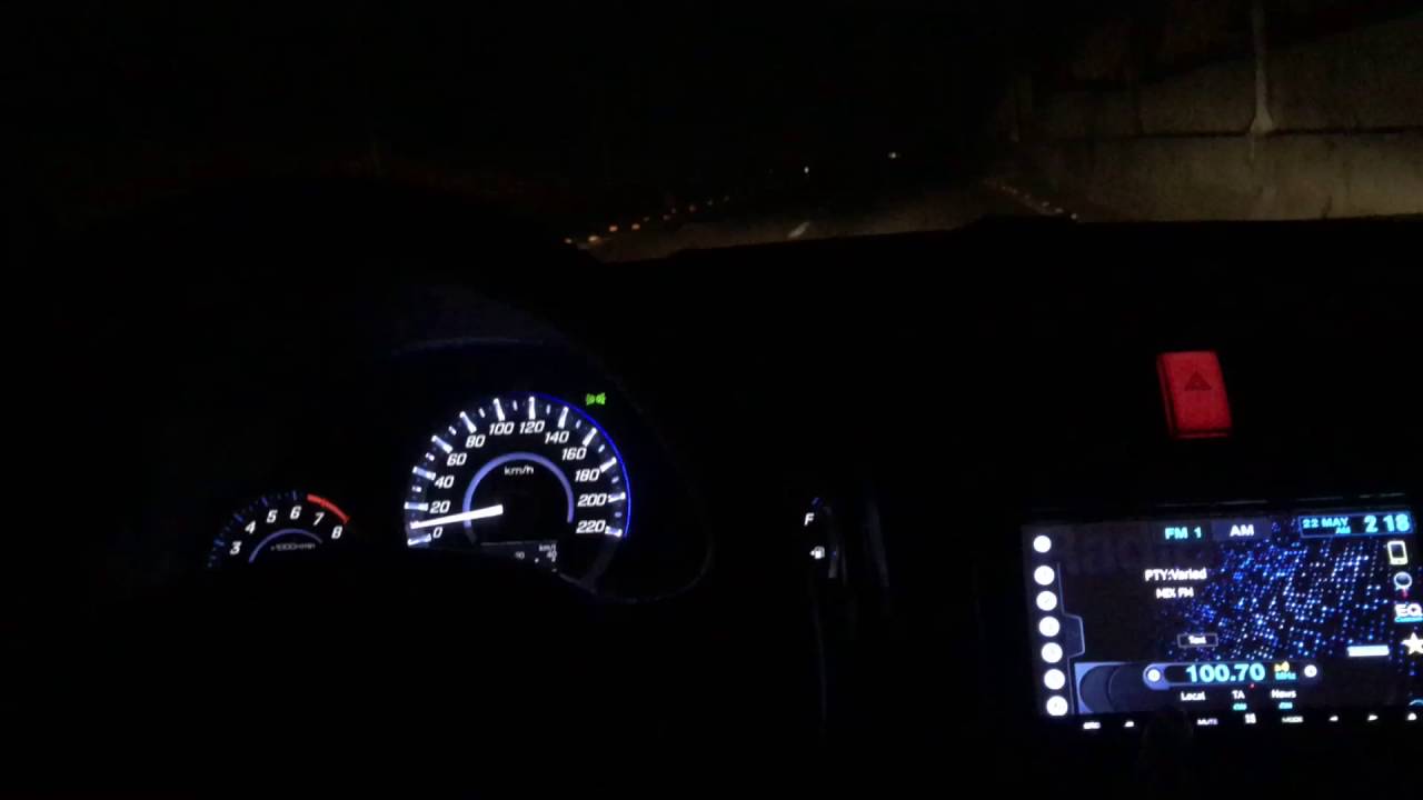 Honda City 2013 acelerando at&eacute; limitar!