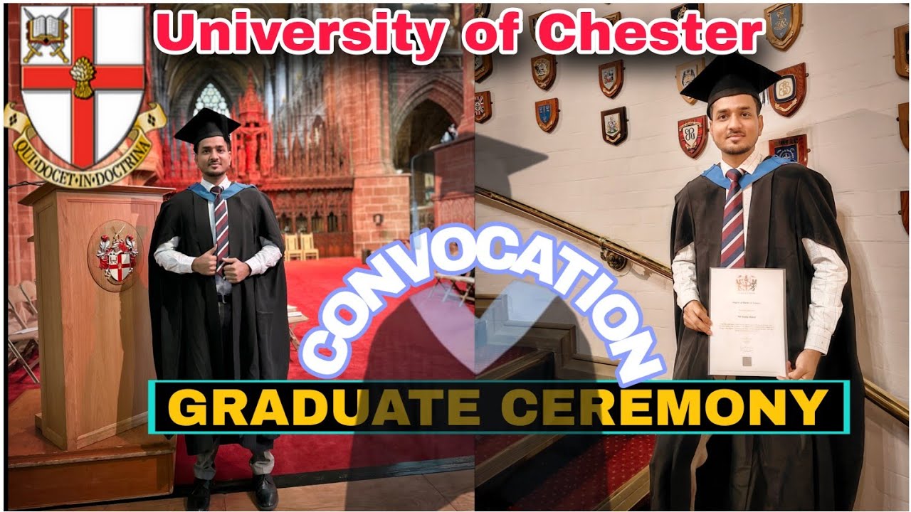 University of Chester, Graduation Ceremony, Convocation Day, UK