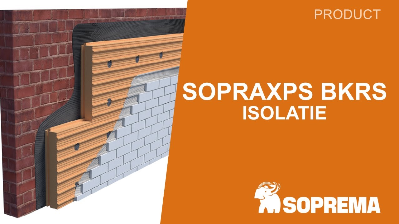 SOPRAXPS BRKS : Gevelisolatie met steenstrips | Isolation de fa&ccedil;ade avec briquettes &ndash; SOPREMA