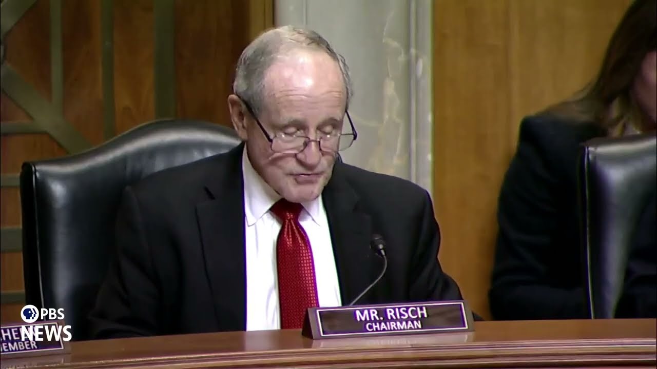 WATCH: Sen. Risch makes opening statement in hearing on U.S. policy toward Venezuela