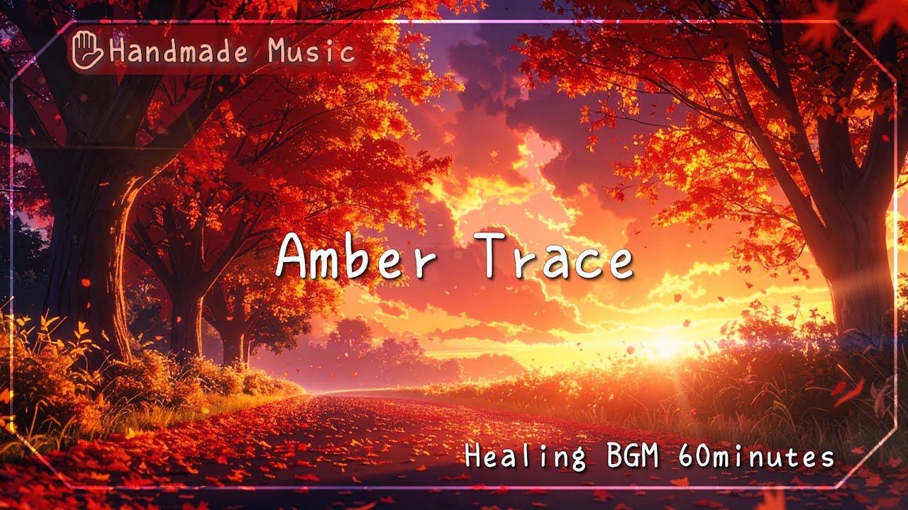 【作業用BGM】Amber Trace -君がいた秋-｜錆びた街と夕暮れ、あの日を辿るピアノBGM