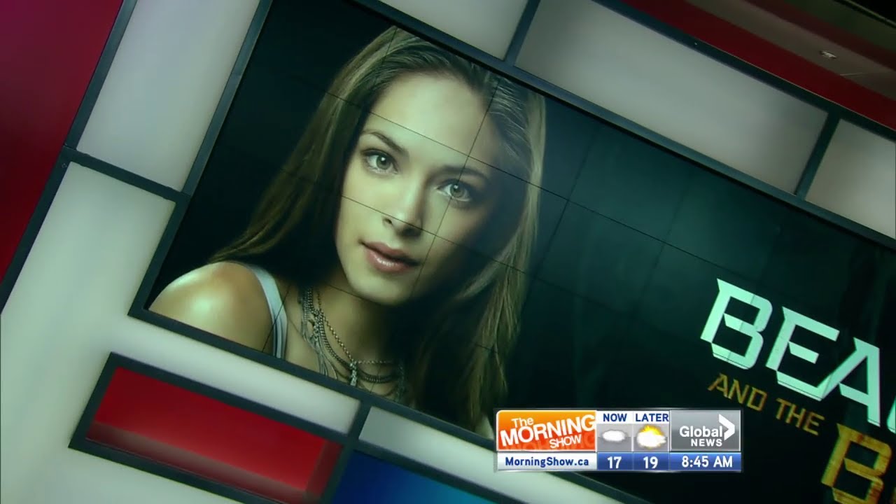 Kristin Kreuk LIVE interview talking Beauty and the Beast