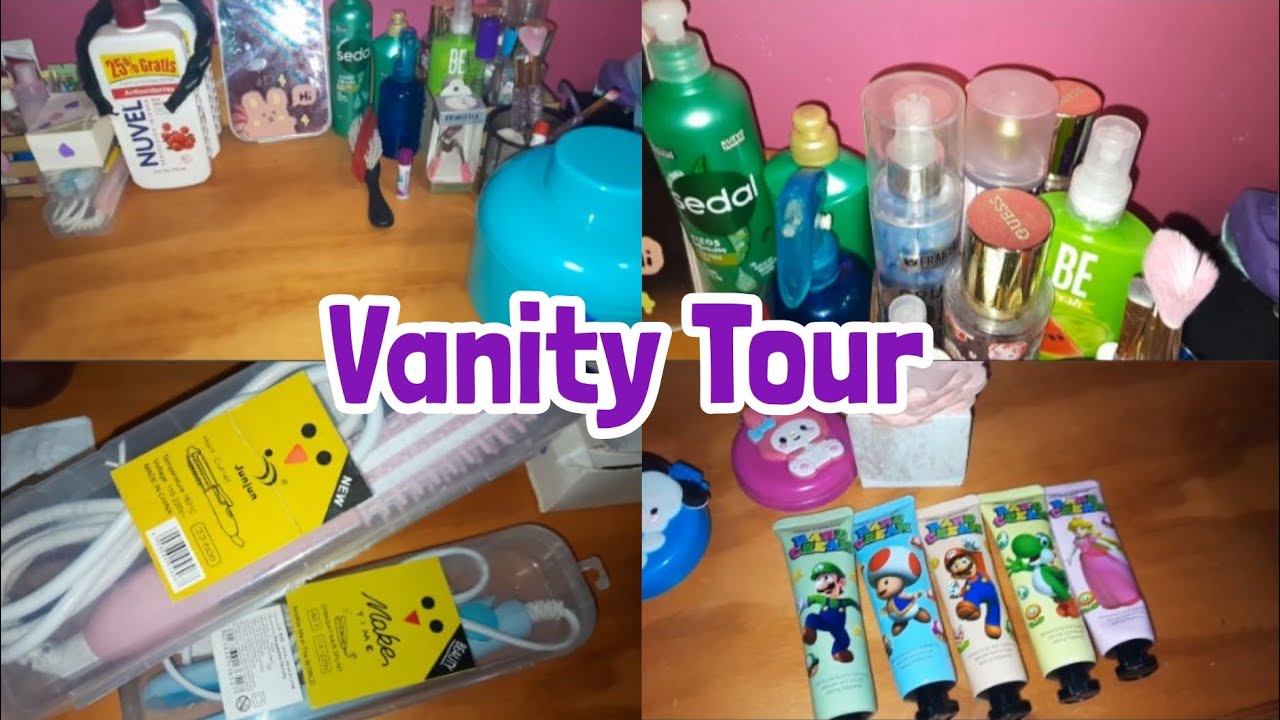Vanity Tour (Mostrando mi maquillaje,cosas para el pelo, etc) #viralvideo #minivlog #vanitytour 
