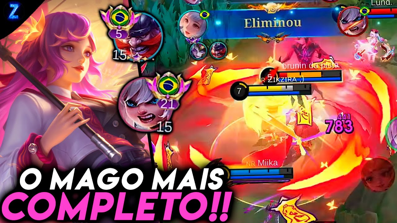 O MAGO MAIS COMPLETO DO JOGO!! - KAGURA GAMEPLAY | Mobile Legends