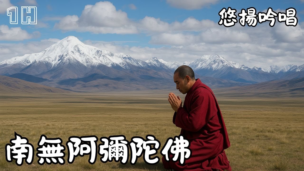 【愛佛祖】南無阿彌陀佛聖號(1小時悠揚吟唱)｜Namo Amitabha｜Buddha's Blessing Music