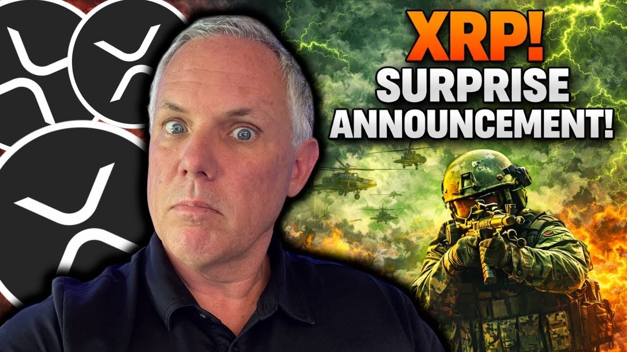 WHY YOUR XRP IS UP! SURPRISE ANNOUNCEMENT - SENDING XRP & CRYPTO UP!