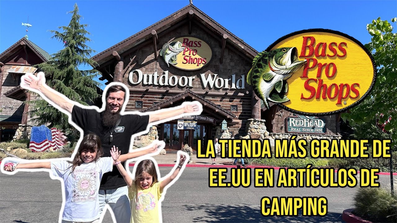 Bass Pro. Te mostramos la tienda más grande de Estados Unidos en artículos de camping, pesca y caza.