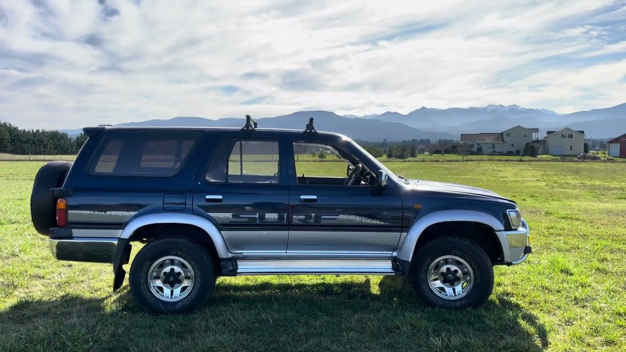 1993 Toyota Hilux Surf SSRX turbo diesel 4WD LN130 rhd jdm import 