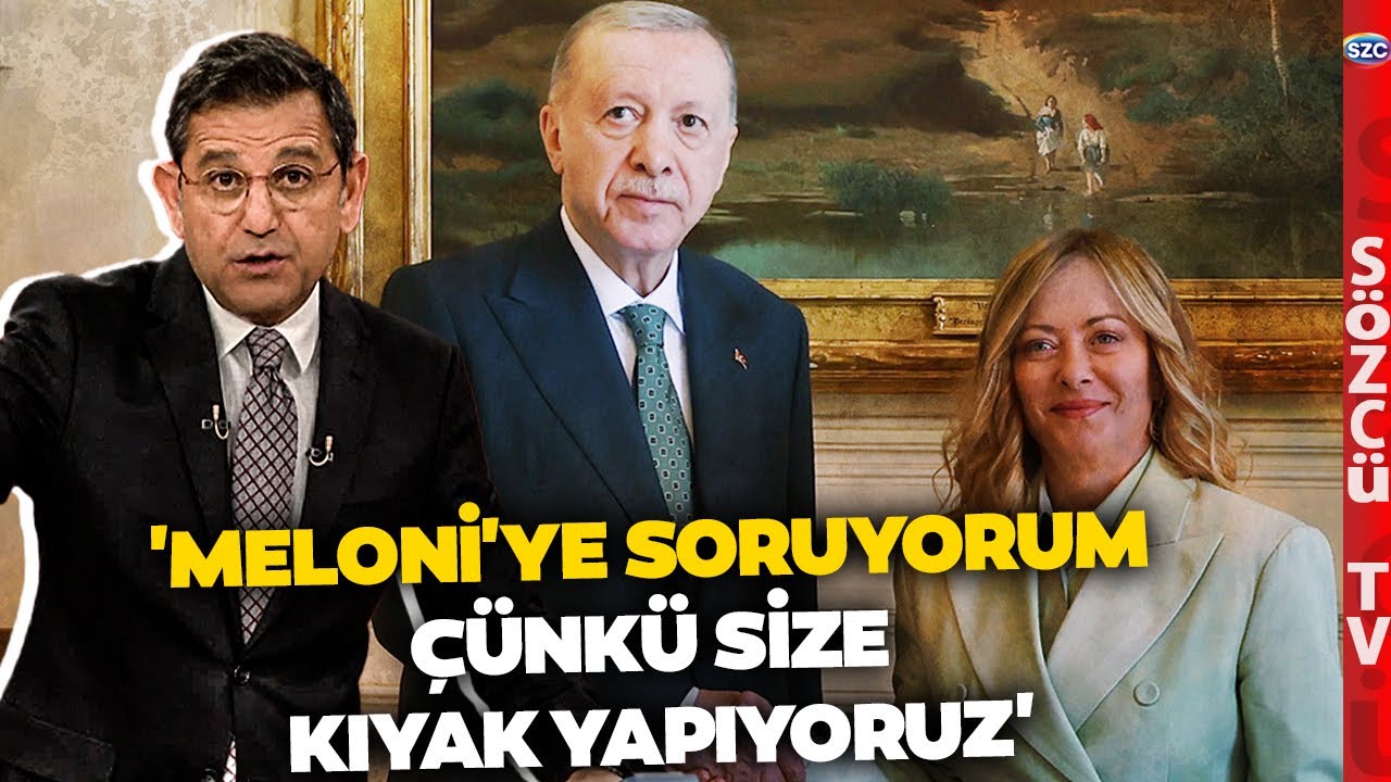 Meloni'den Erdoğan'a Teşekkür Gelince Fatih Portakal Öyle Bir Detaya Dikkat Çekti ki! O Ayrıntı
