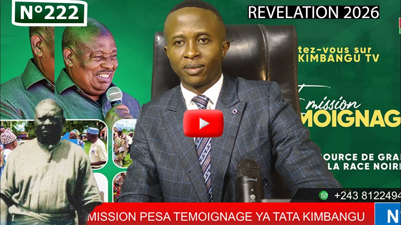 RÉVÉLATION VISON 2026 NZOTO  MALILI TATA KIMBANGU NZAMBE