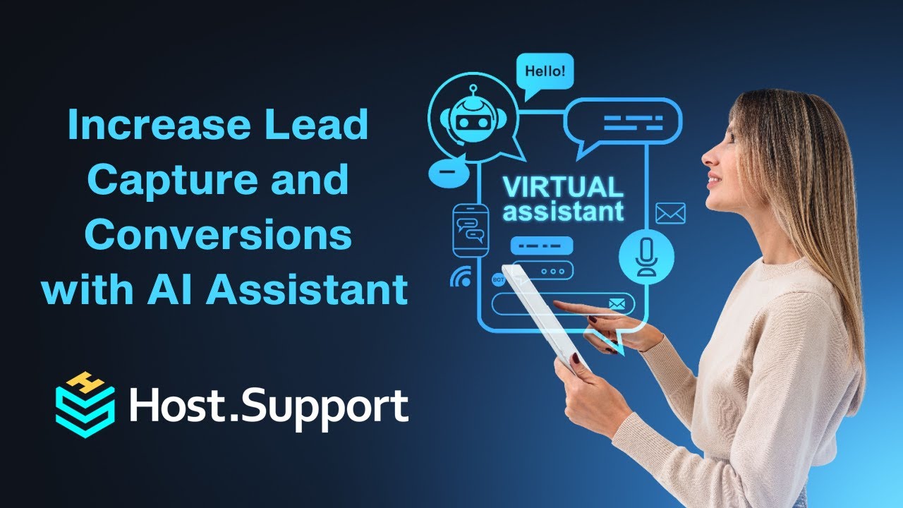 Chatbot Lead Generation on Autopilot with AI Assistant by Host.Support