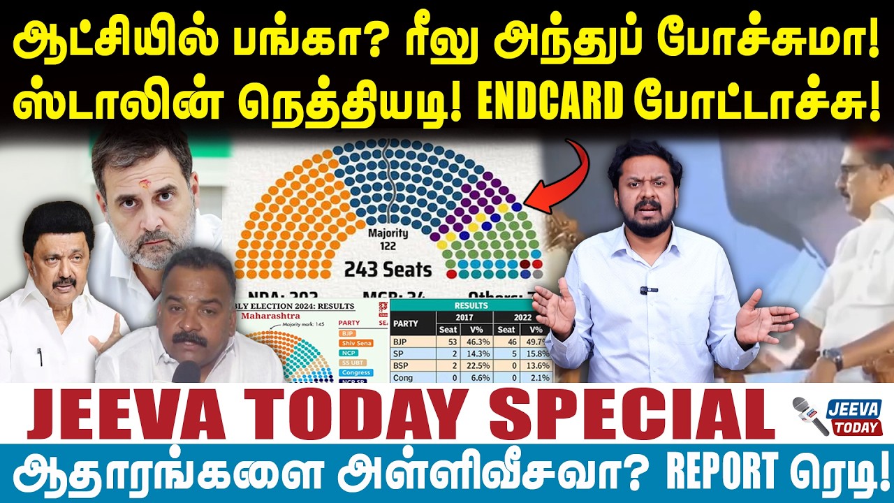 stalinஆட்சியில் பங்கா? ரீலு அந்துப் போச்சுமா! ஸ்டாலின் நெத்தியடி! ENDCARD போட்டாச்சு!