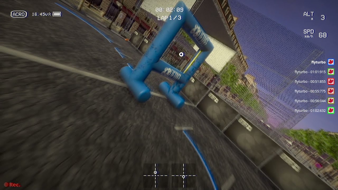 Liftoff - Paris Drone Festival - Stage Fright - 30&deg; camera