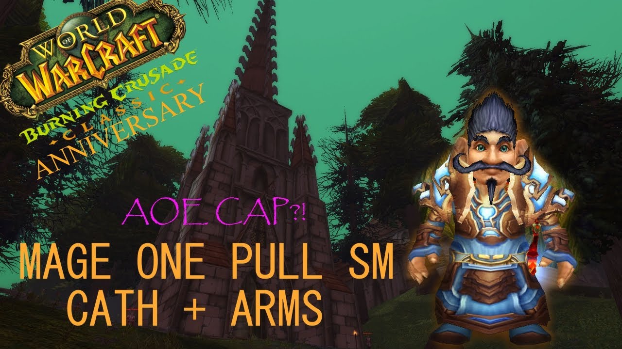 CAN MAGES STILL DO 1 PULL SM RUNS WITH AOE CAP IN TBC ANNIVERSRAY?!