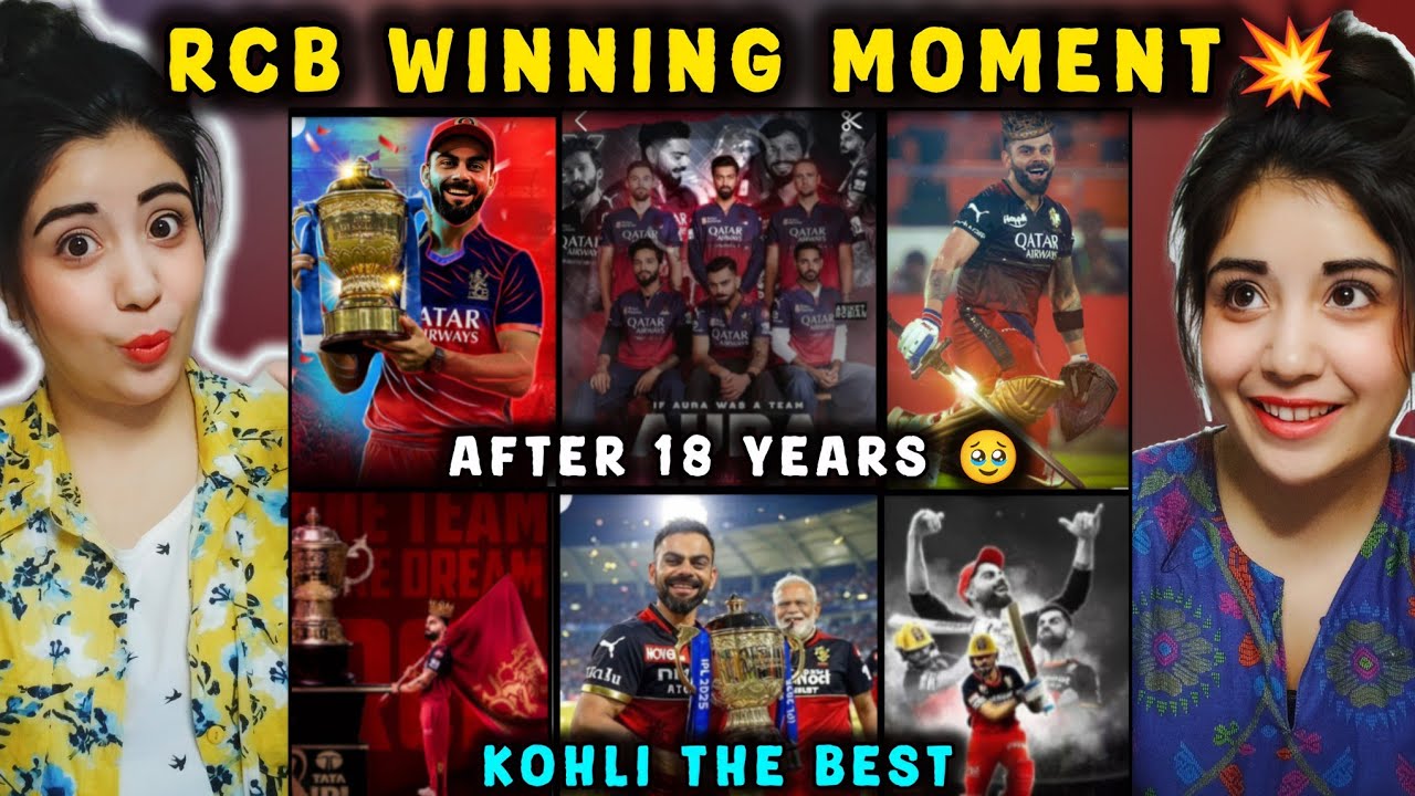 Reaction On Rcb Winning Moments Reaction 🔥 Virat Kohli Reaction 😎 RCB Reaction