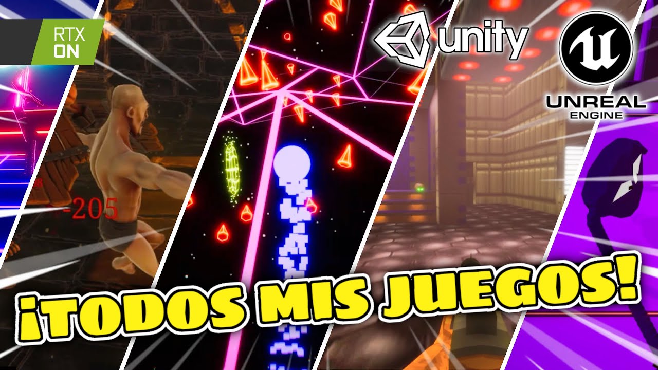 Hice todos estos JUEGOS en 2 AÑOS desarrollando VIDEOJUEGOS 💥