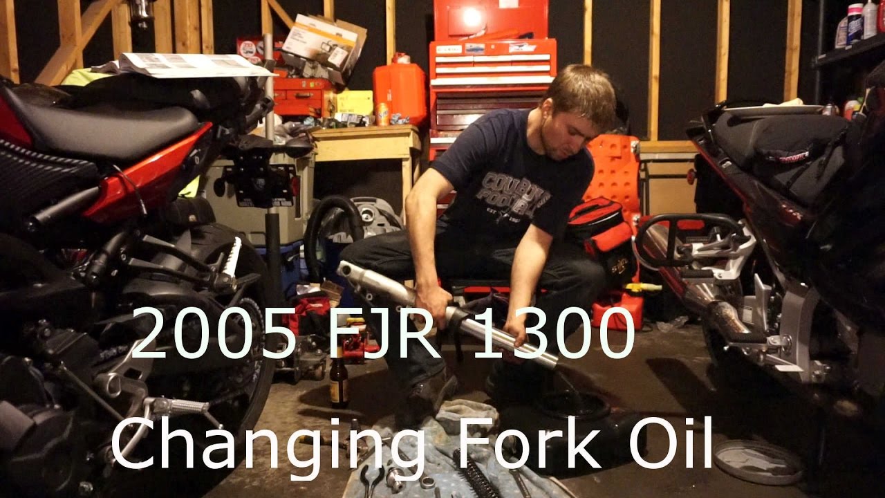 How to Change the Fork Fluid Oil on an FJR 1300