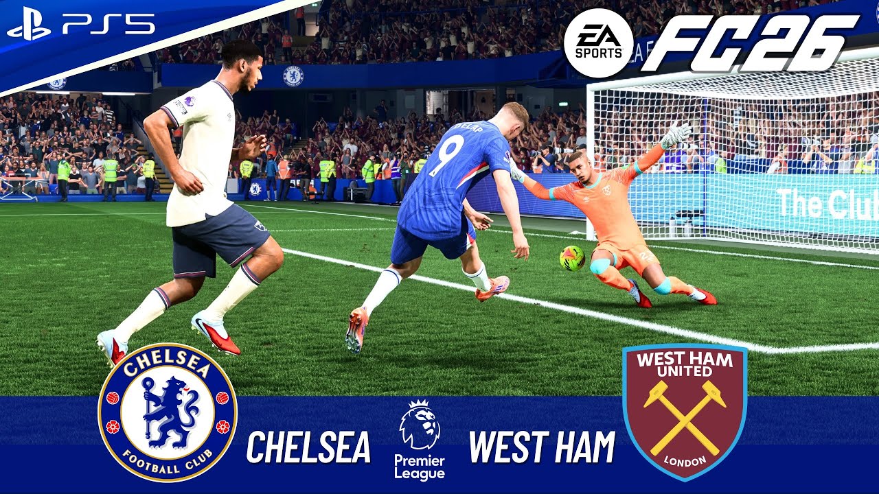 FC 26 - CHELSEA VS WEST HAM FULL MATCH | PREMIER LEAGUE 25/26 | 4K60