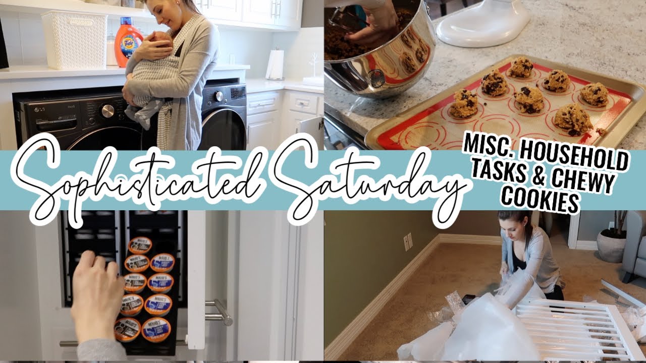 2022 Get it All Done // BAKING COOKIES AND CLEANING THE HOUSE + Managing As A New Mom
