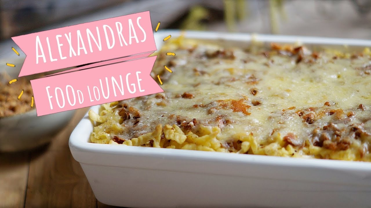 Schwäbische Spätzle/ Basic Rezept/ Käsepätzle-Auflauf