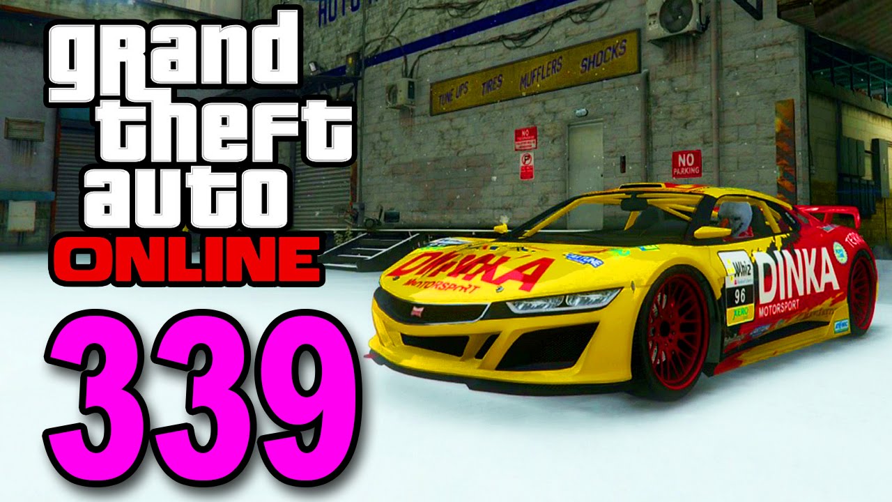 Grand Theft Auto 5 Multiplayer - Part 339 - I BOUGHT A RACE CAR! (GTA Online Gameplay)