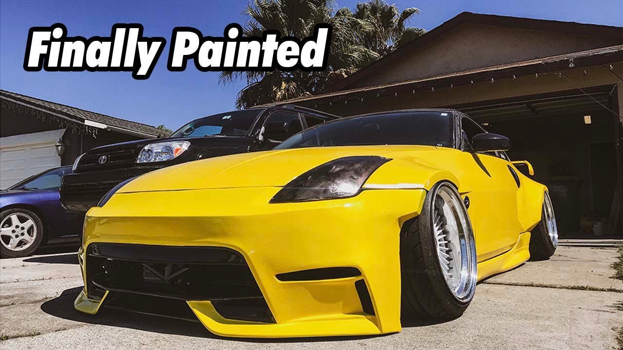 Bumpers Came out So Good! 350z