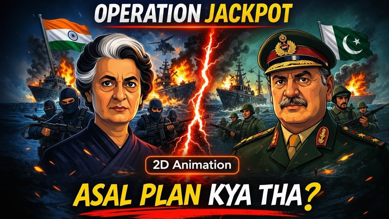 Operation Jackpot: Kaise Kiya Andekha Hamla? | 2D Animation