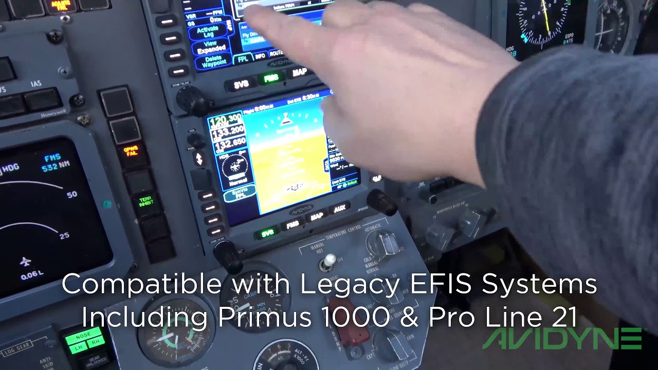 Avidyne Business Aviation FMS/LPV Super Solution