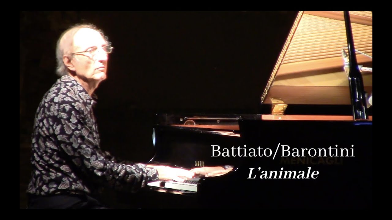 Battiato - L'animale. Ilio Barontini, piano