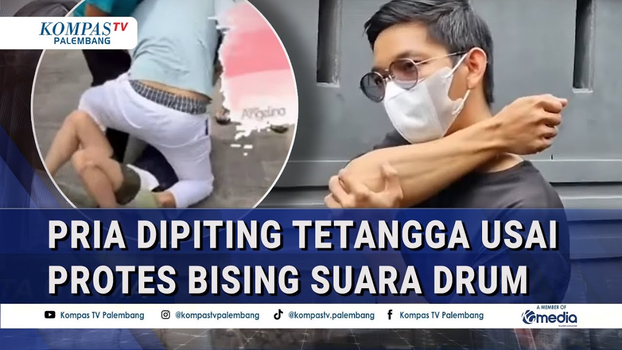Saling Lapor Polisi! Pria Dipiting Tetangga usai Protes Bising Suara Drum