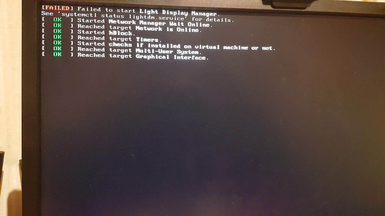 ArcoLinux: 1267 Быстрое исправление ошибки lightdm не удалось запустить - nvidia