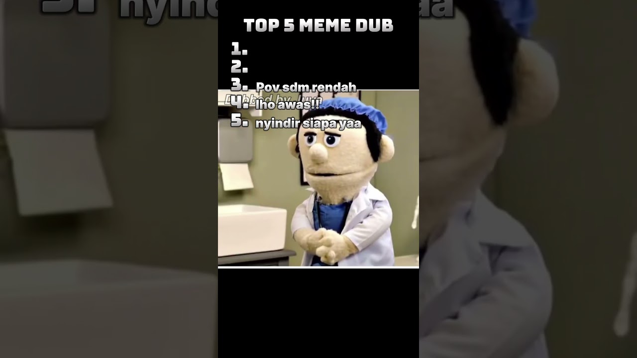 TOP 5 MEME DUB INDO #top5 #memes #viraltiktok #ngakak #lucu #dubinglucu#ngakak