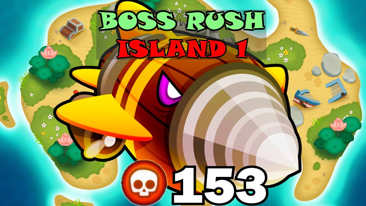 Boss Rush Island 1 | Pops 153 | Dreadbloon | Lotus Island | BTD6 Boss Tutorial