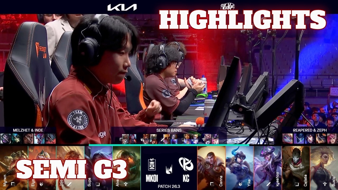 MKOI vs KC - Game 3 Highlights | Lower Final LEC Versus 2026 | Movistar KOI vs Karmine Corp G3