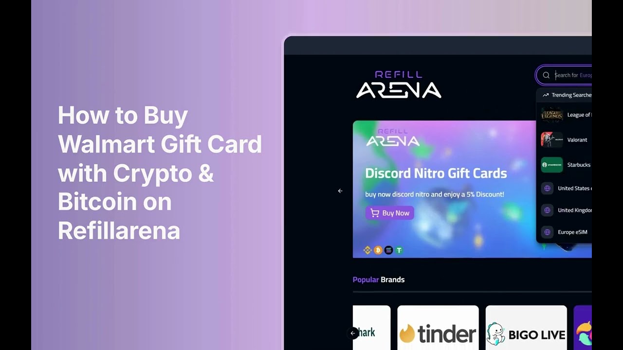 How to Buy a Walmart Gift Card with Bitcoin & Crypto (Step-by-Step)