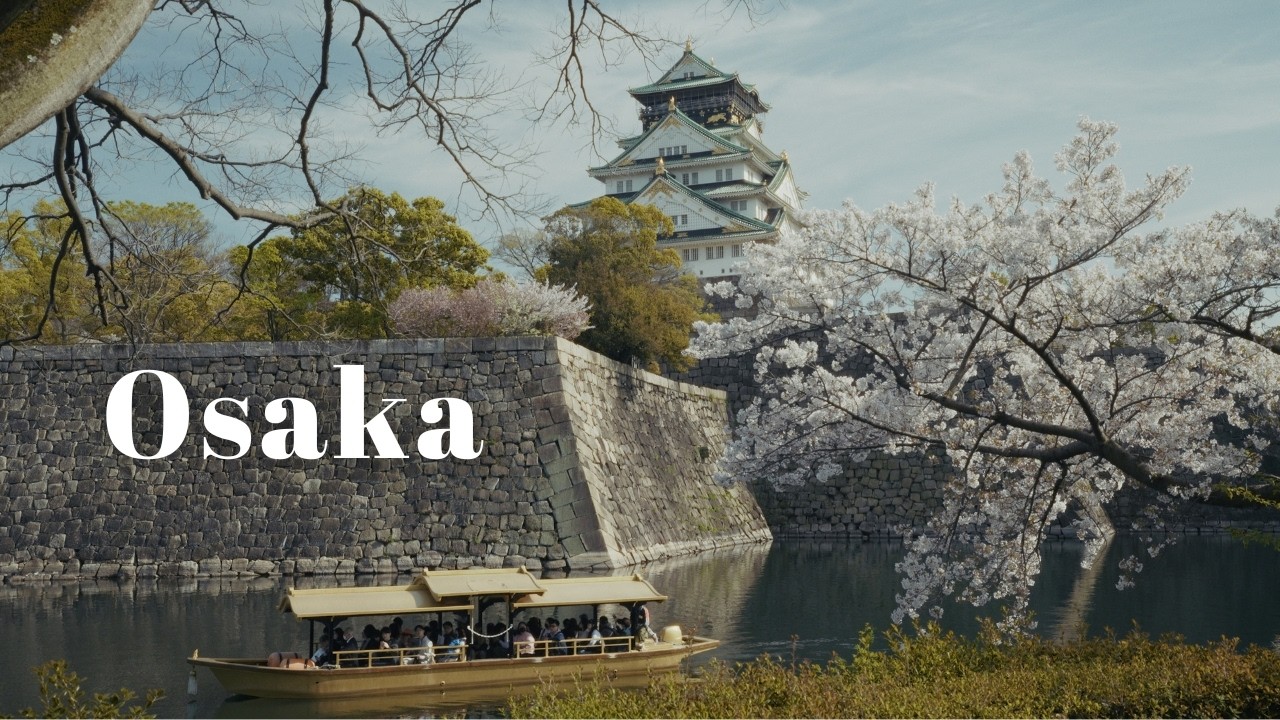 OSAKA in Spring 🌸 Chasing Cherry Blossoms, Spring Flower Hopping, Hanami | JAPAN VLOG