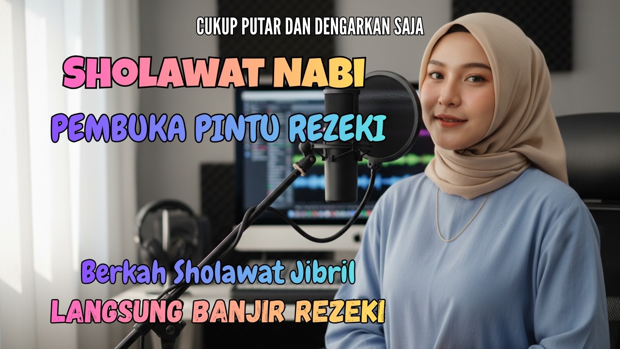 Pancing Rezeki Dengan Sholawat Jibril -  Merdu Tanpa Iklan Di Tengah