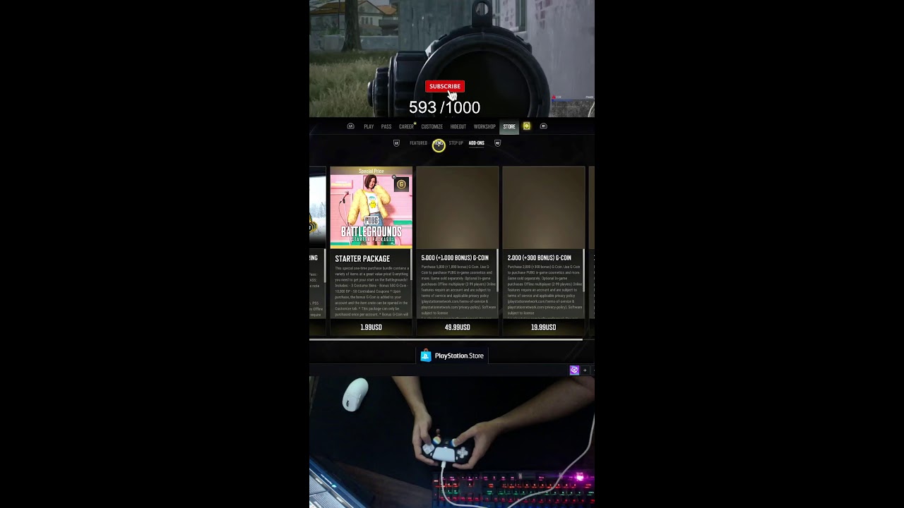 Pubg Console (PS5) Ranked Pushing Erthang !pc !slide !sens 🔴