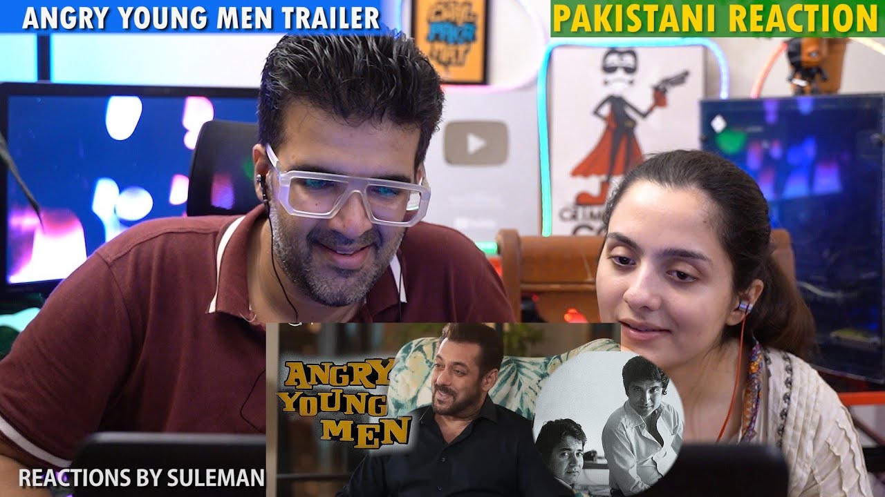 Pakistani Couple Reacts To Angry Young Men Trailer | Salim Khan & Javed Akhtar | Salman Khan | Yash
