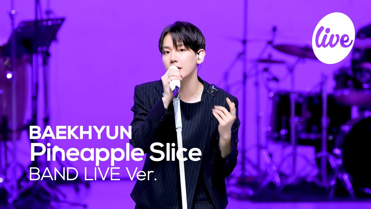 [4K] BAEKHYUN - “Pineapple Slice” Band LIVE Concert [it's Live] шоу живой музыки