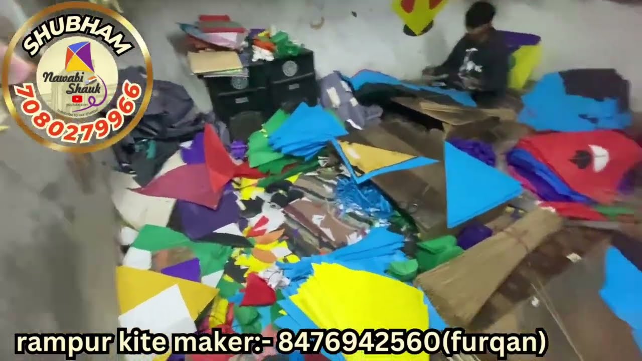 Rampur Kites/Wholesale Kite Market Of Rampur||Sabse Sasti Patango Ka Ek Seher|Nawabi Shauk kite blog