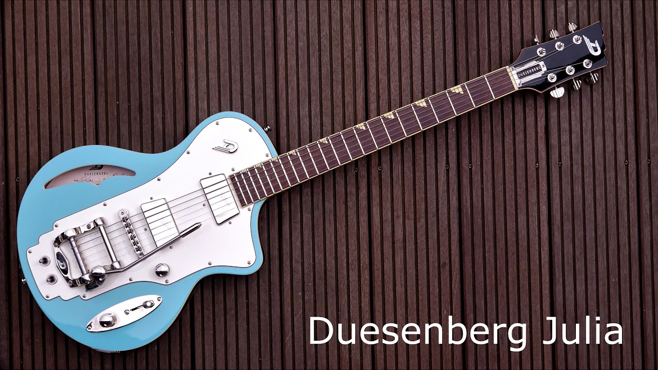Musell #4 - Gitarren testen - aus dem Proberaum - Duesenberg Julia - Song: Das was Du willst bin ich