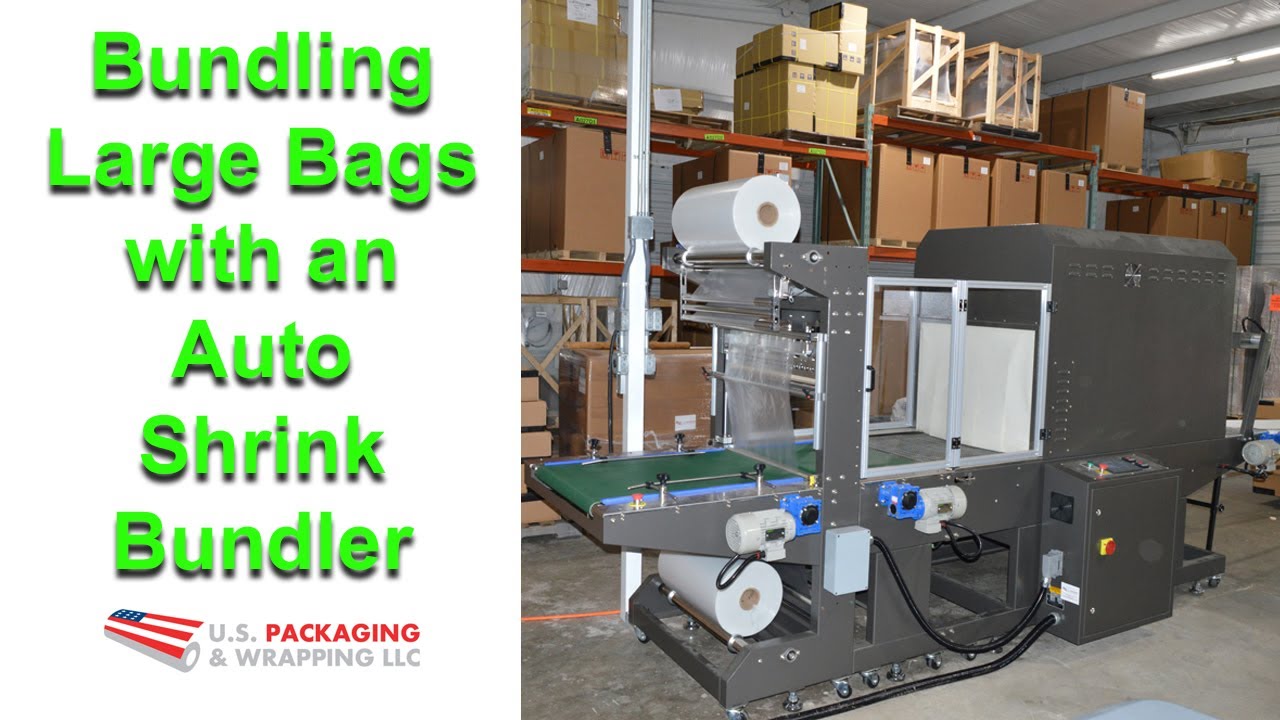 Bundling Heavy Bags With an Auto Shrink Bundler