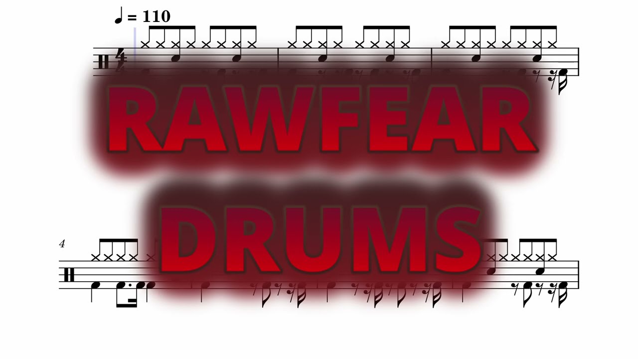 RAWFEAR - Twenty One Pilots - Drums Sheet Music