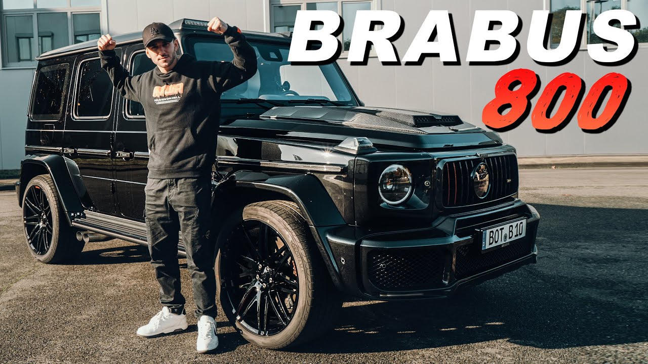 BRABUS 800 Black Ops | Mit der G-Klasse auf die Kö | Daniel Abt